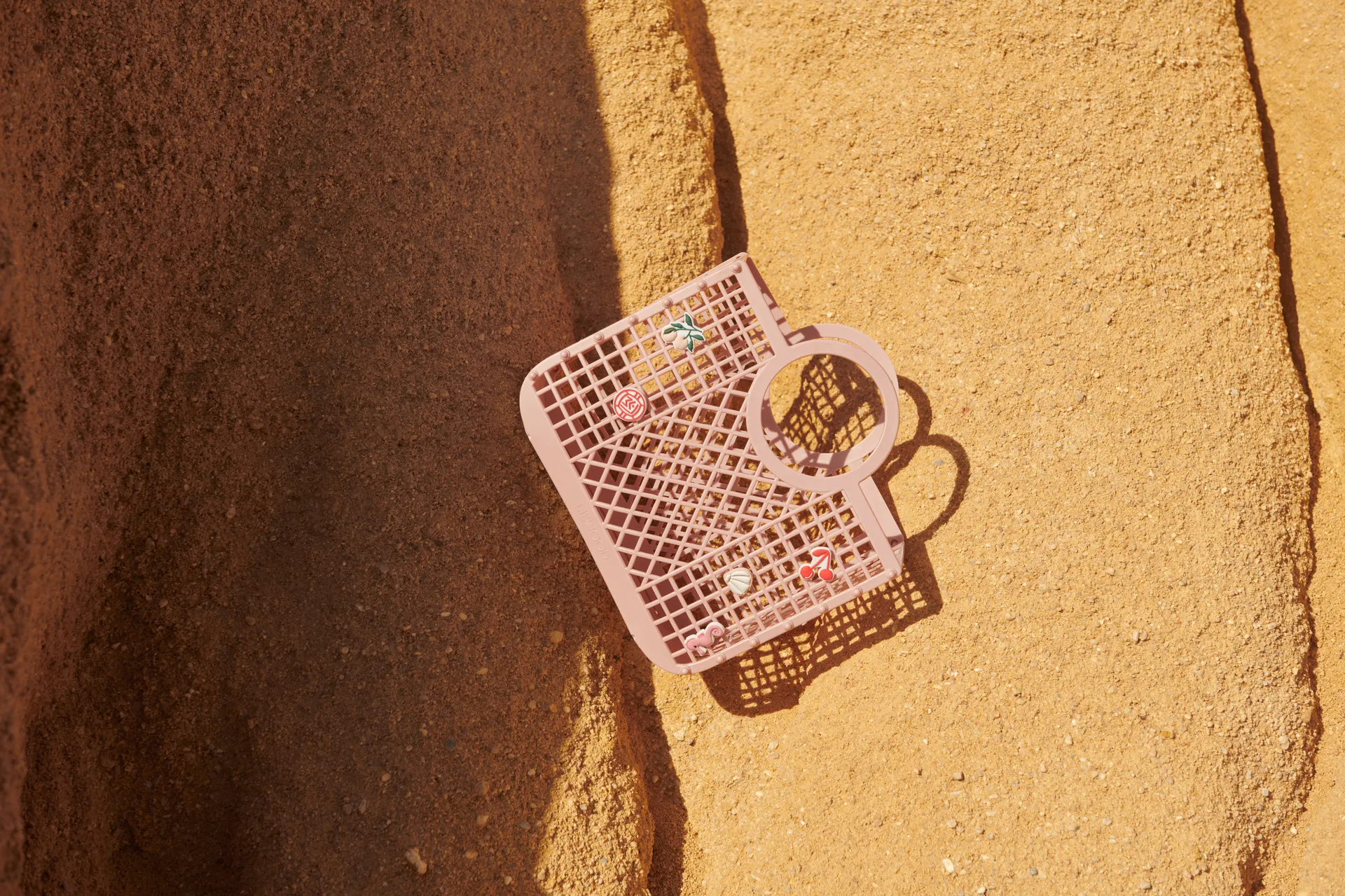 Panier Samantha avec breloques, Rose Liewood