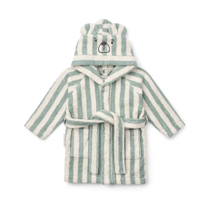 Peignoir Lily Peppermint Creme de la Creme Stripe - 3-4 ans - Liewood
