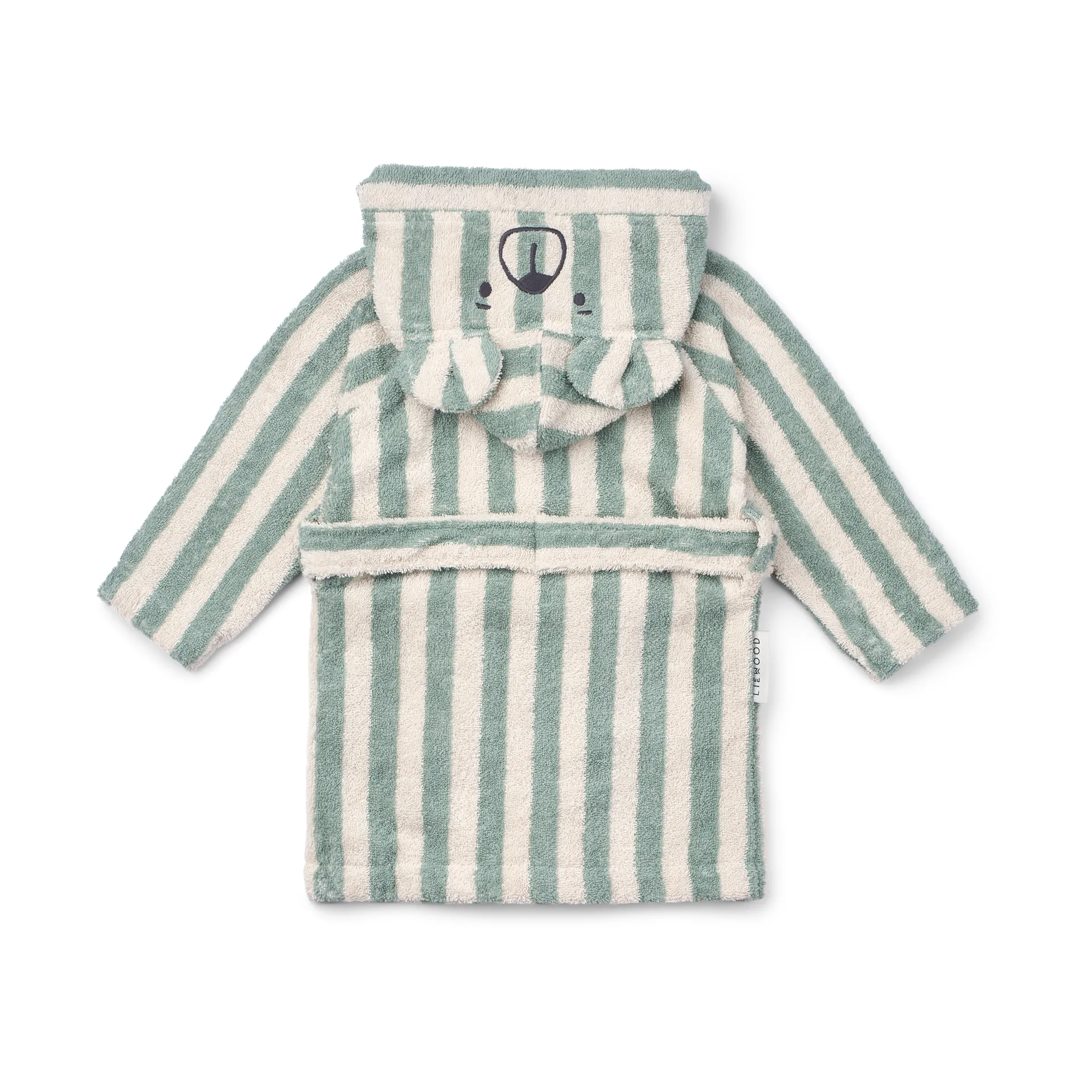 Peignoir Lily Peppermint Creme de la Creme Stripe, 5-6 ans Liewood