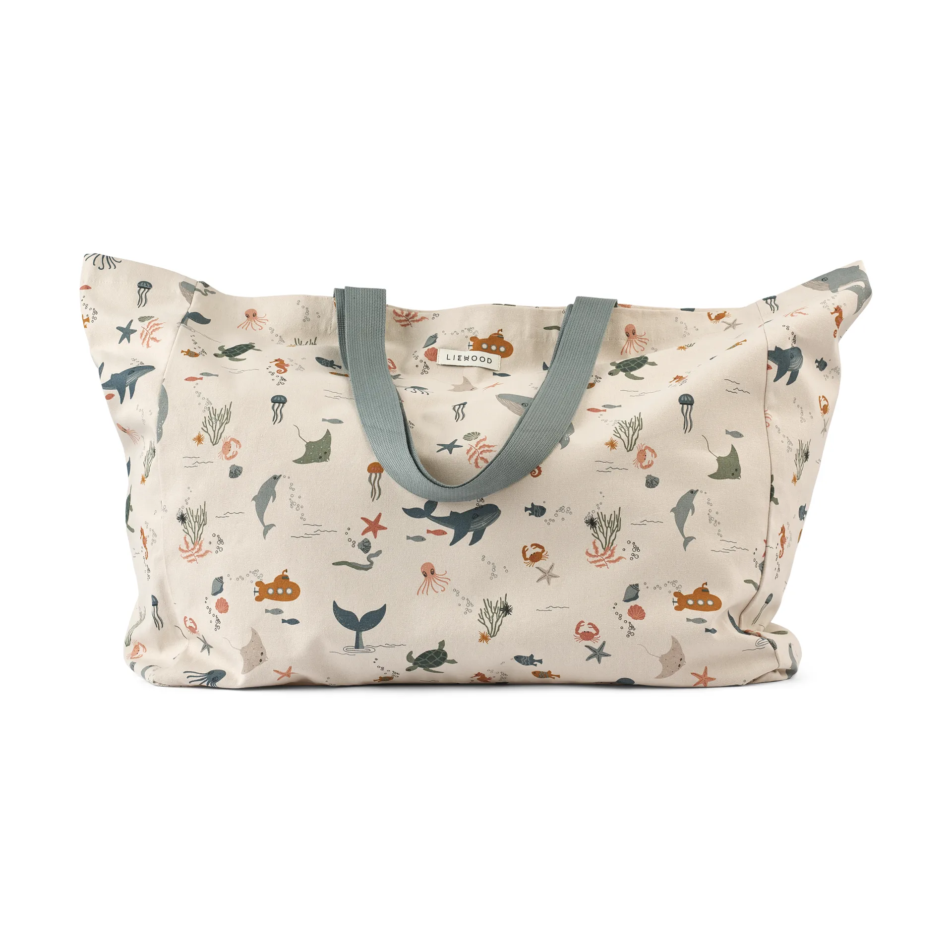 Sac en tissu Maxi 54,4x46 cm, Sea creature-sandy Liewood
