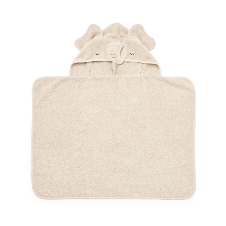 Serviette avec capuche bébé Vilas Elephant - Sandy - Liewood