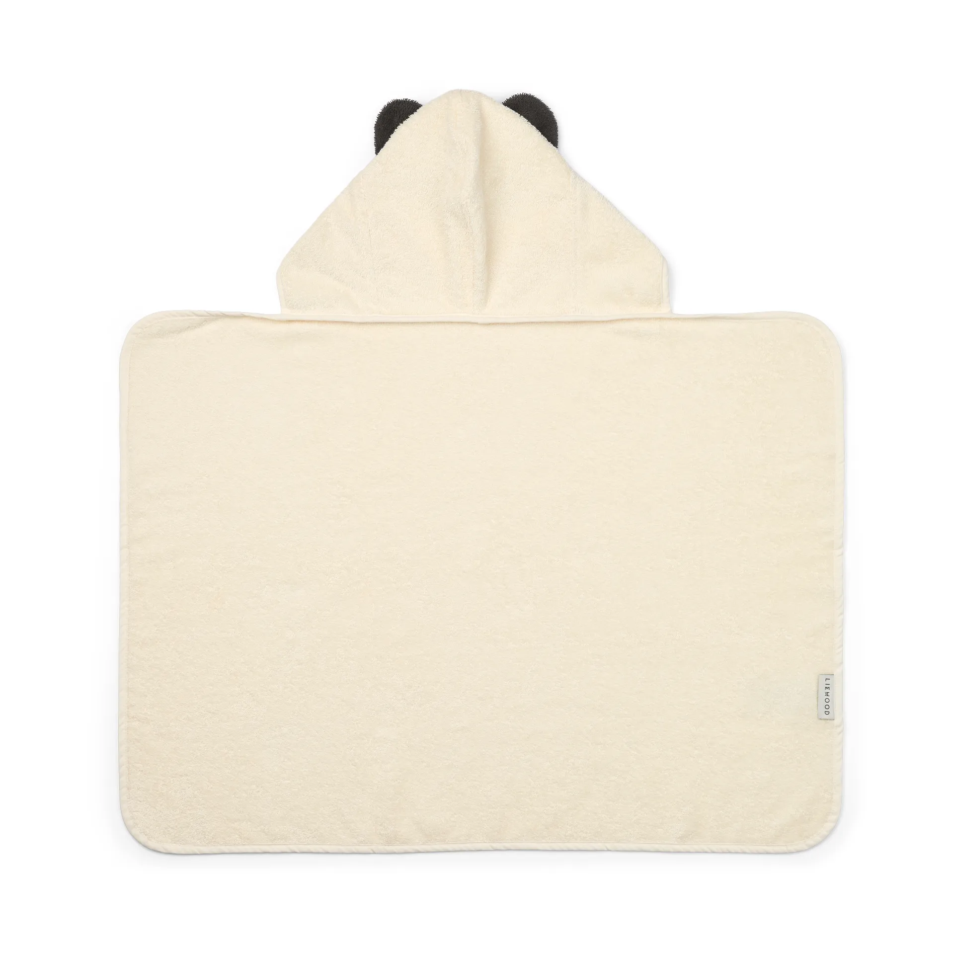 Serviette avec capuche Vilas Panda, Creme de la creme Liewood
