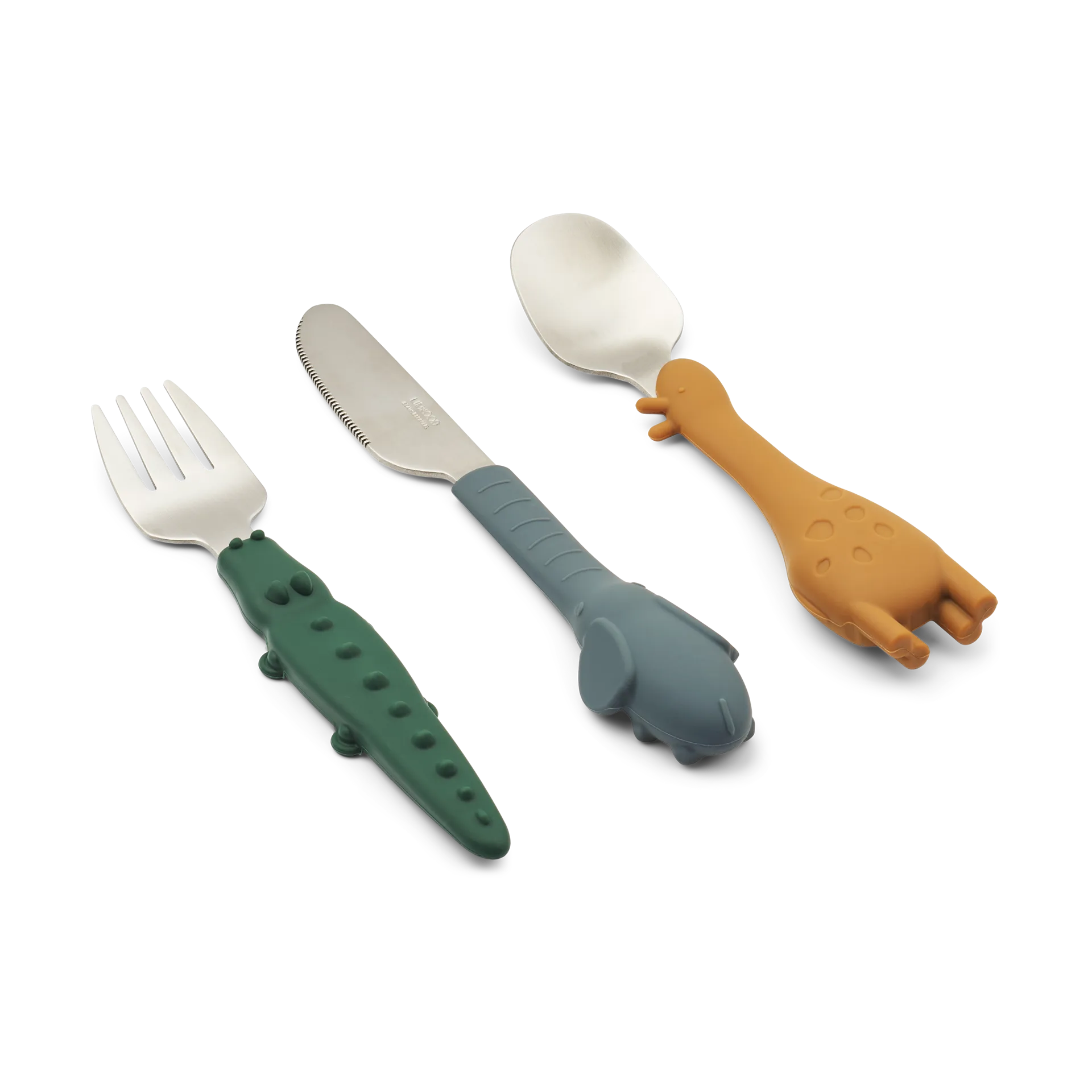 Set de couverts Tove all together 3 pièces, Golden caramel mix Liewood