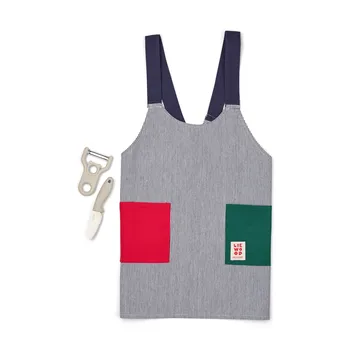 Set de cuisine pour enfant Arda Little Chef - Classic Navy Multi Mix - Liewood