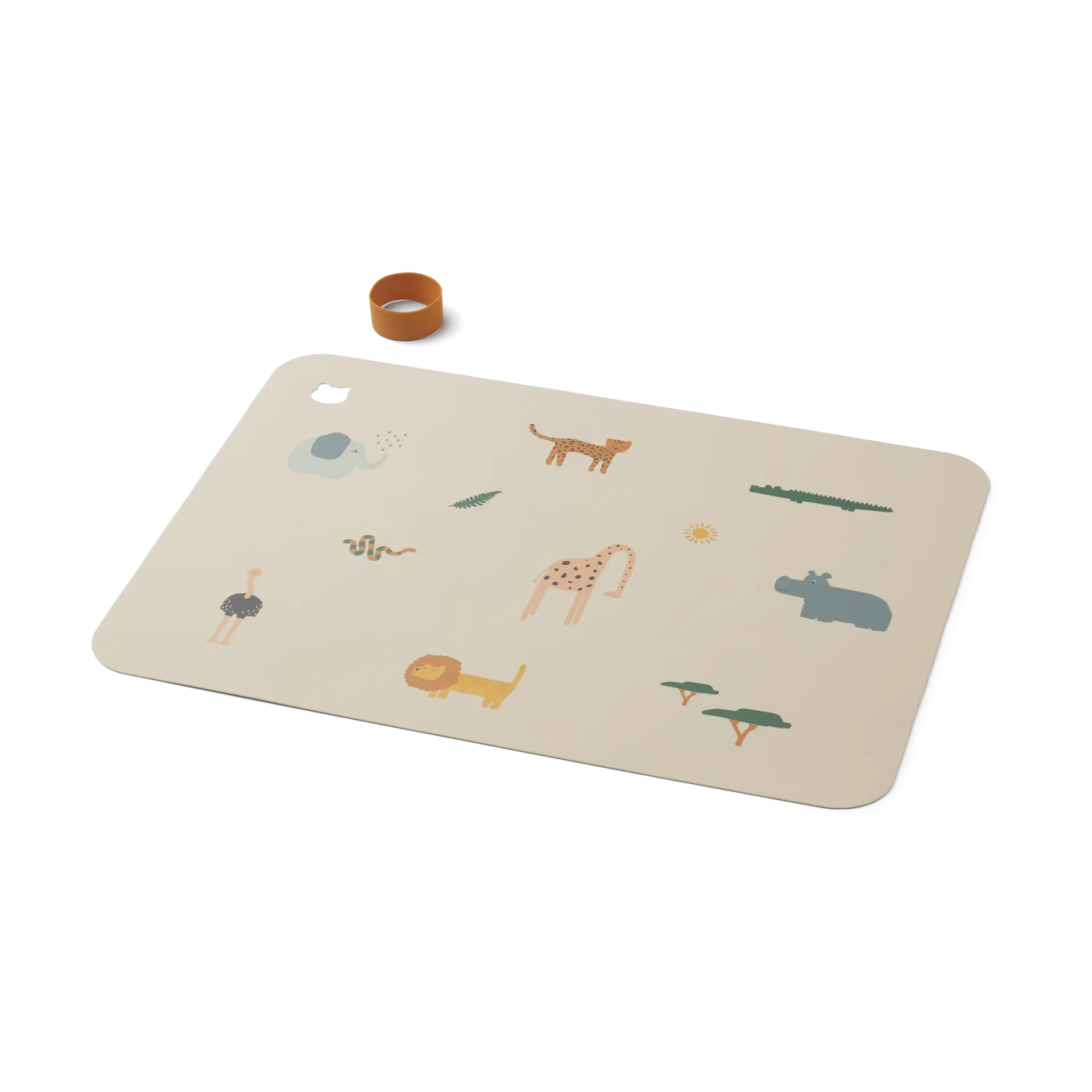 Set de table Jude 30,2x41 cm, Safari sandy mix Liewood