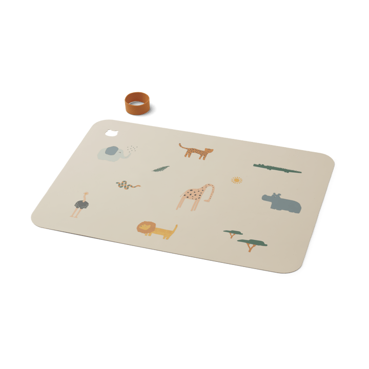 Set de table Jude 30,2x41 cm - Safari sandy mix - Liewood