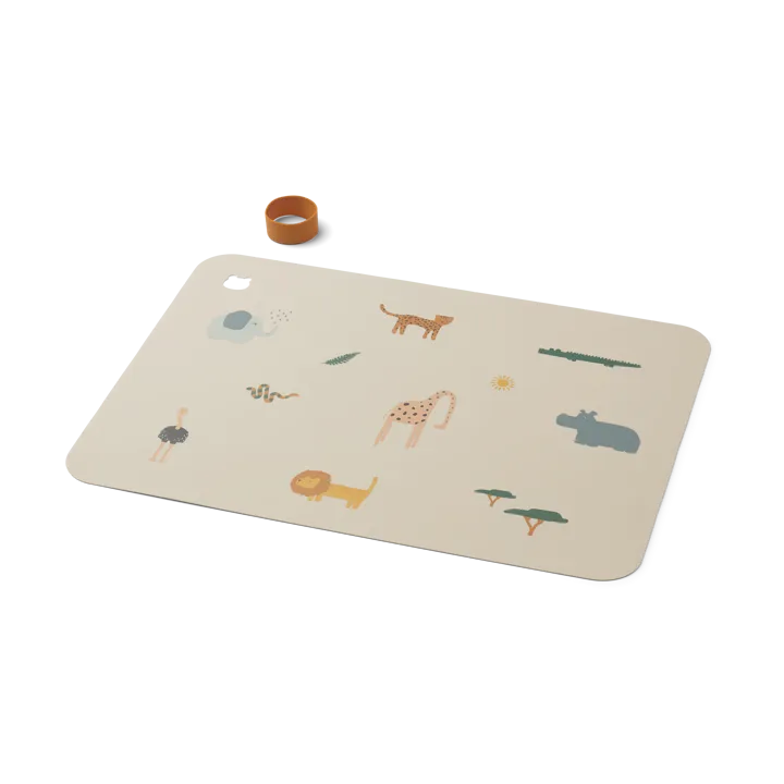Set de table Jude 30,2x42,1 cm - Safari sandy mix - Liewood