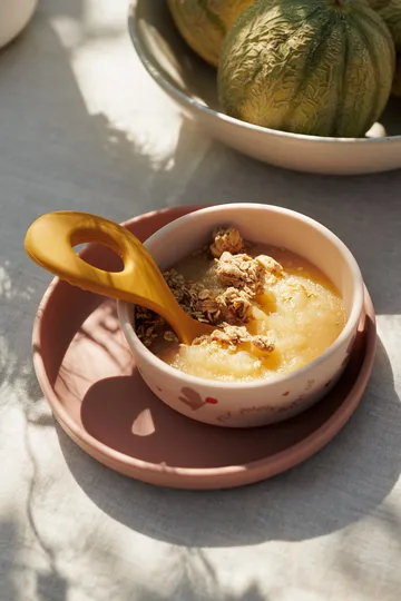 Set de vaisselle imprimé Vivi 4 pièces - Butterfly-apple blossom - Liewood