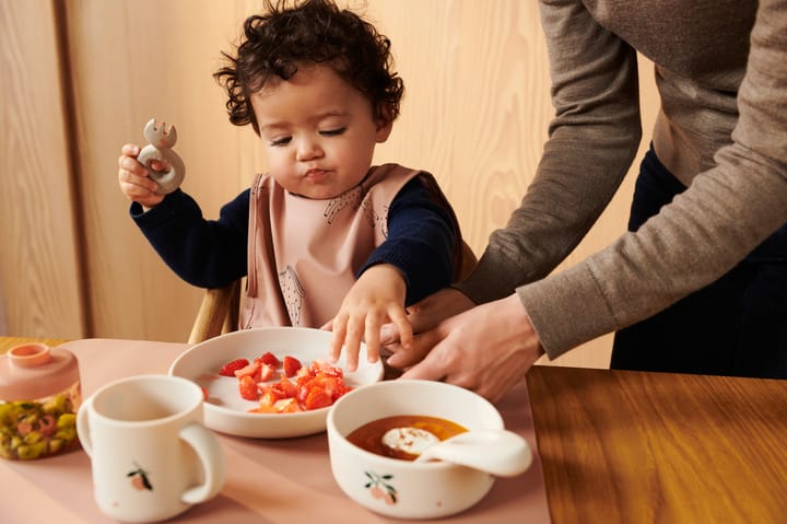 Set de vaisselle imprimé Vivi 4 pièces, Peach-Sea shell mix Liewood