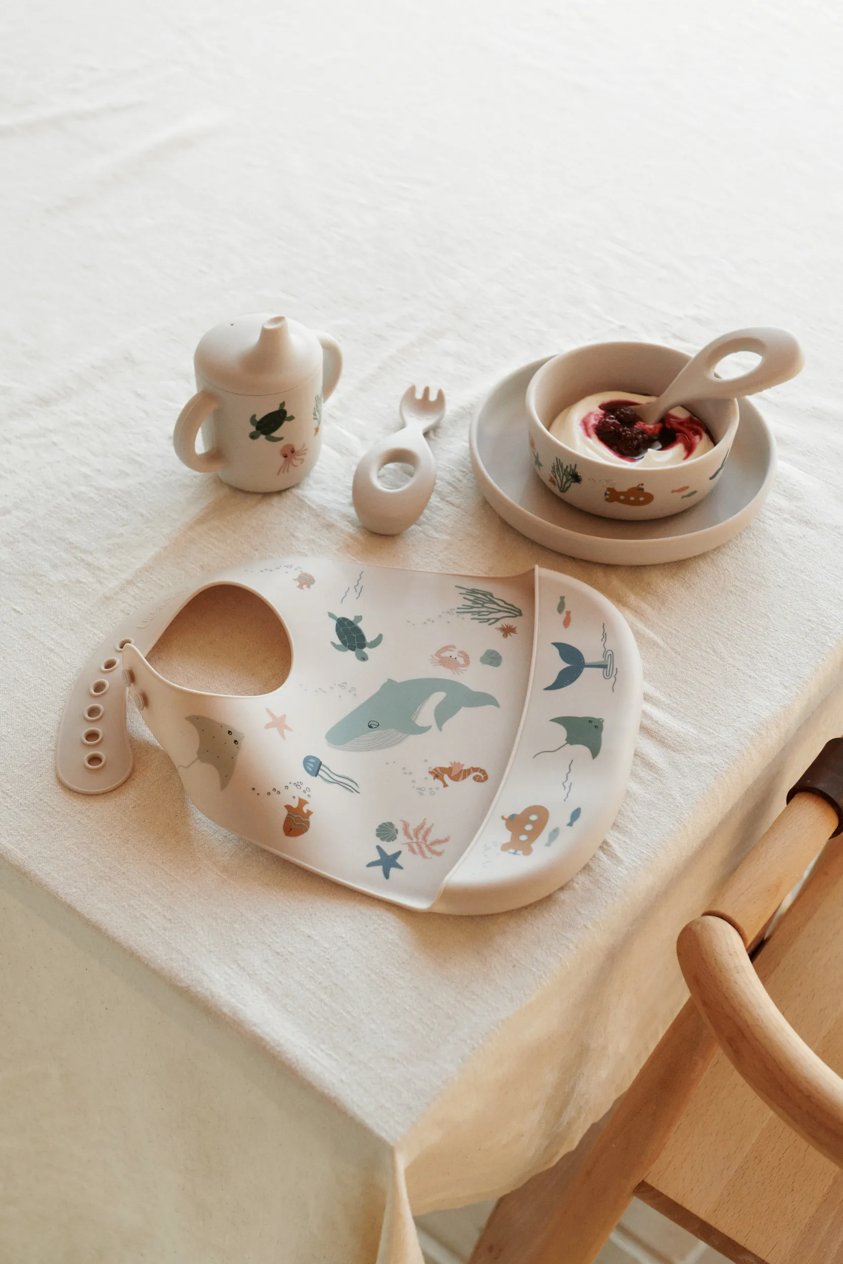 Set de vaisselle Ryle 5 pièces, Sea creature-Sandy Liewood