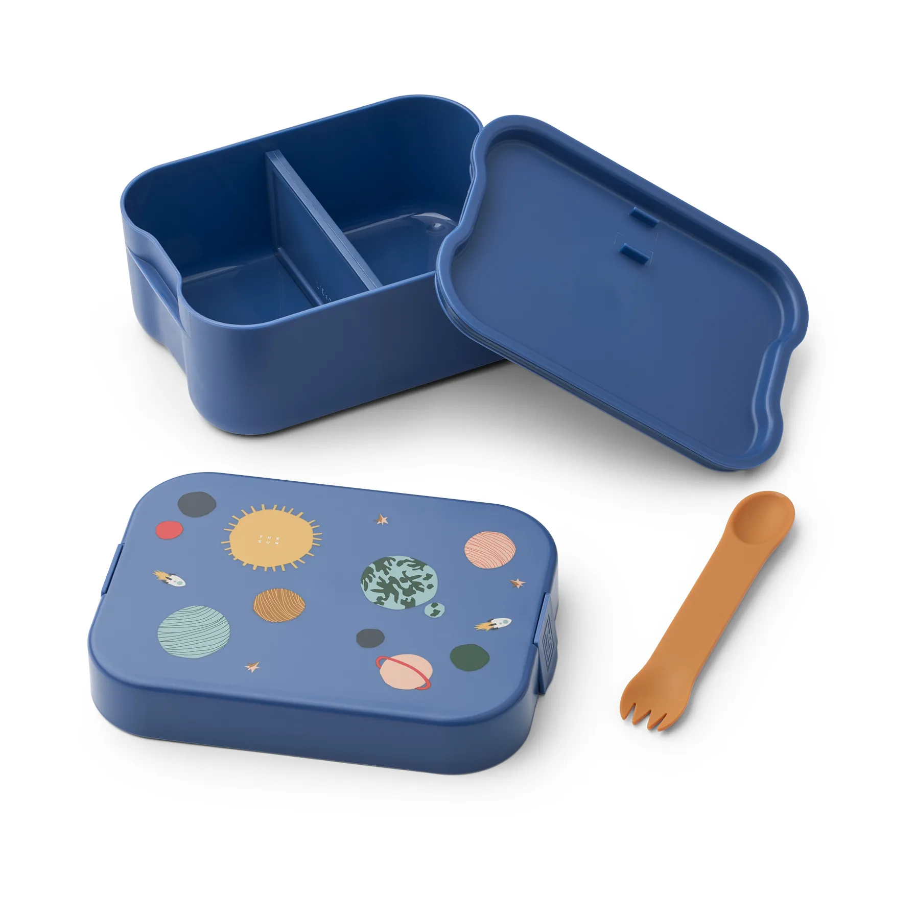 Set lunchbox imprimé Chelsey 2 pièces, Universe-Classic navy Liewood
