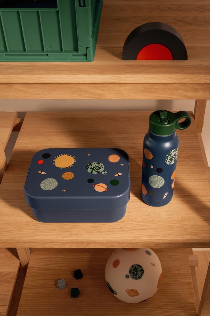 Set lunchbox imprimé Chelsey 2 pièces, Universe-Classic navy Liewood