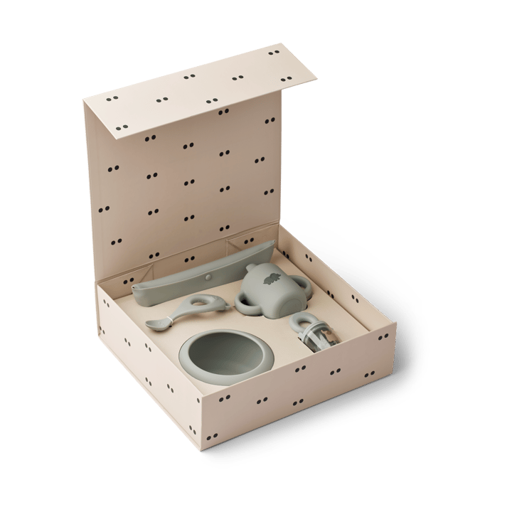 Set repas bébé Mileah, Dove blue Liewood