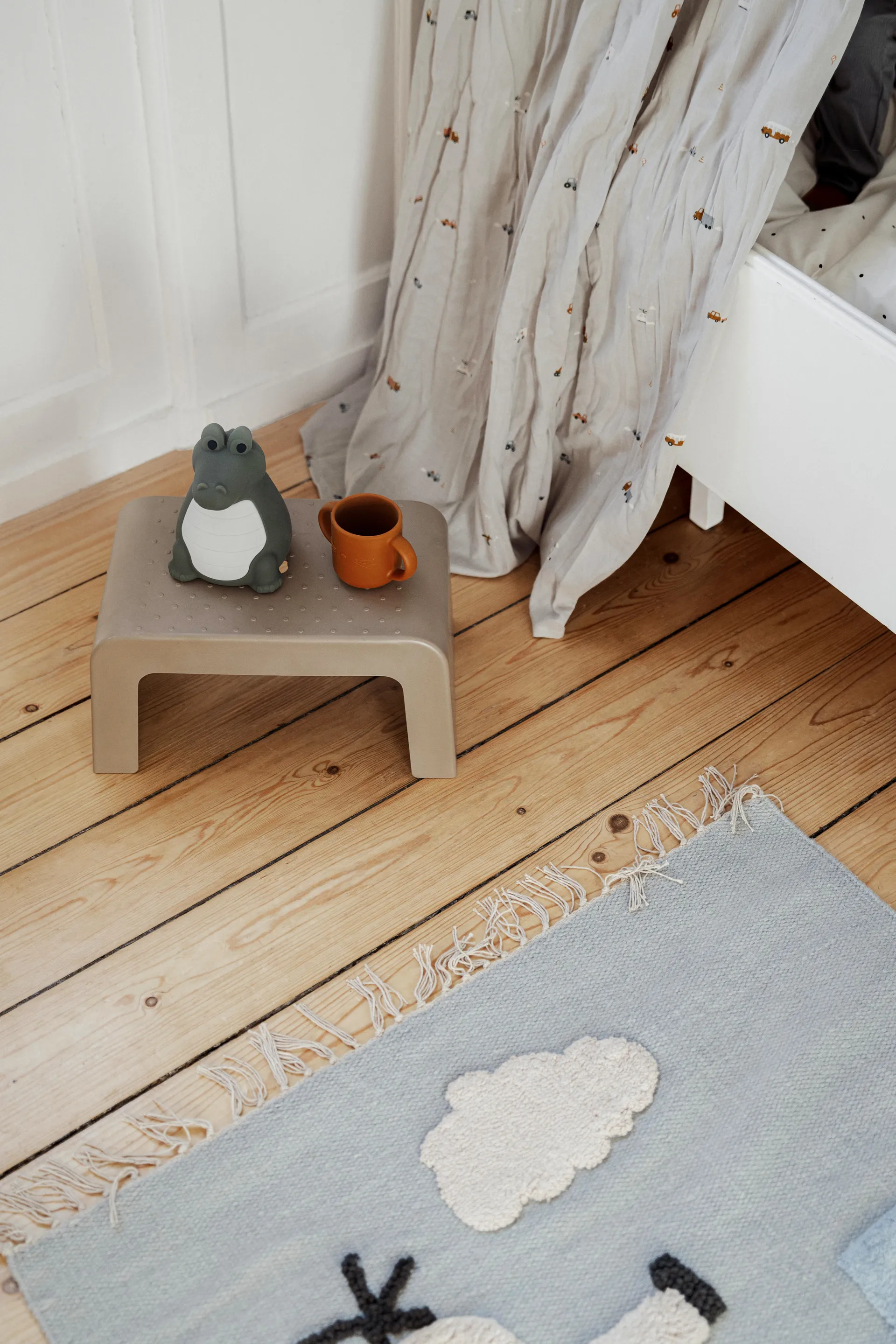 Tabouret Ulla, Dove blue Liewood