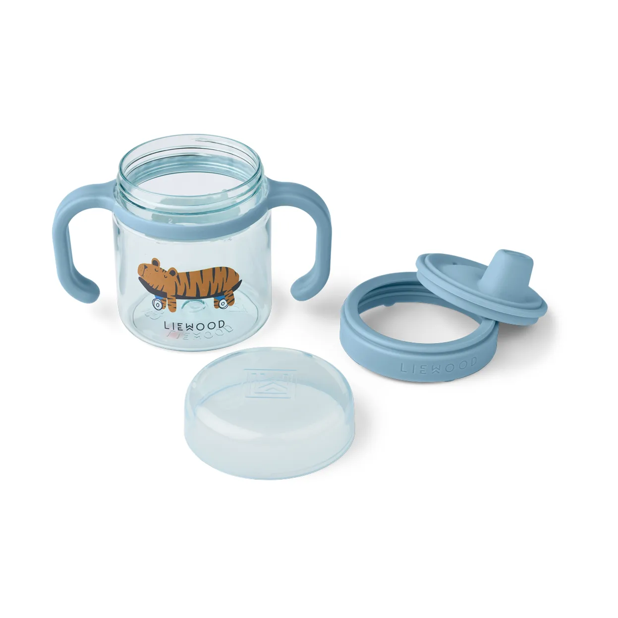 Tasse à bec Kylo 28 cl, Fun-beach blue Liewood