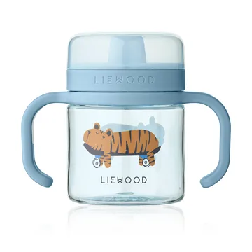 Tasse à bec Kylo 28 cl - Fun-beach blue - Liewood