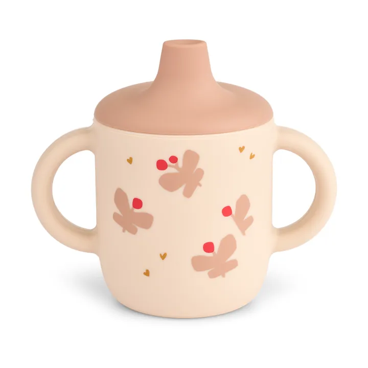 Tasse à bec Neil 15 cl - Butterfly-apple blossom - Liewood