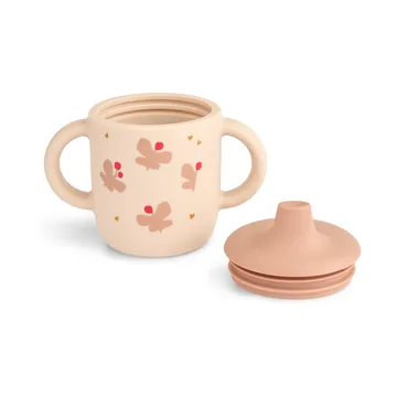 Tasse à bec Neil 15 cl - Butterfly-apple blossom - Liewood
