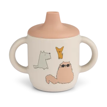 Tasse à bec Neil 15 cl - Cats and Dogs-Sandy - Liewood