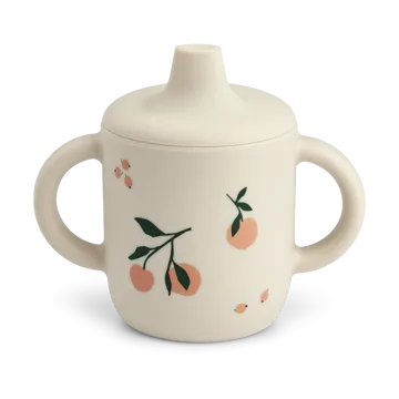 Tasse à bec Neil 15 cl - Peach-Sea shell mix - Liewood