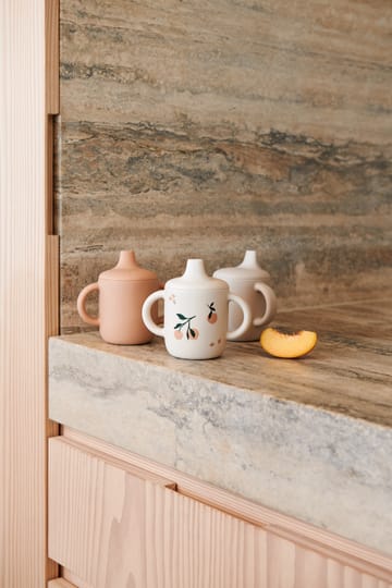 Tasse à bec Neil 15 cl - Peach-Sea shell mix - Liewood