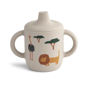 Tasse à bec Neil 15 cl - Safari sandy mix - Liewood