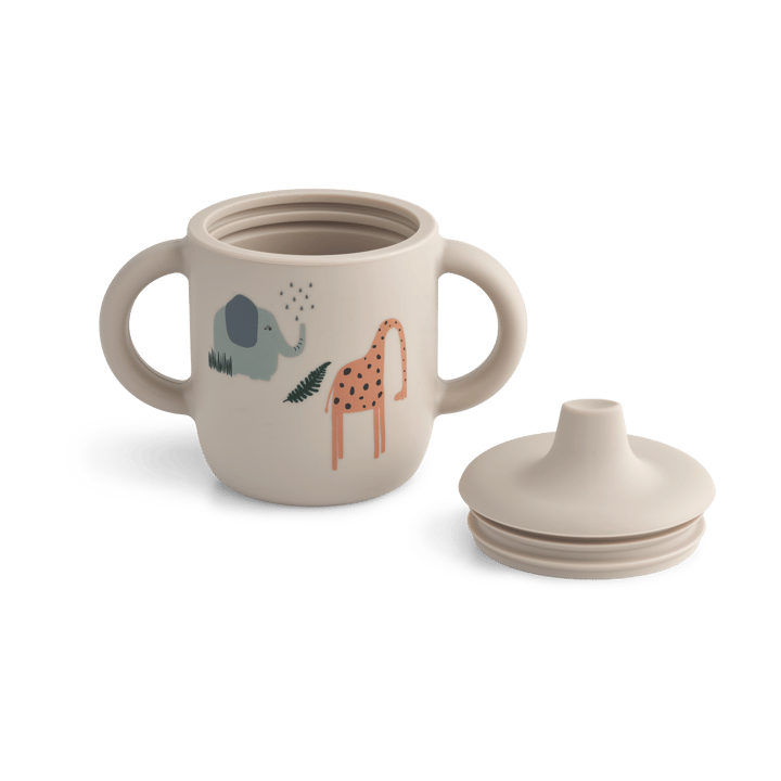 Tasse à bec Neil 15 cl, Safari sandy mix Liewood