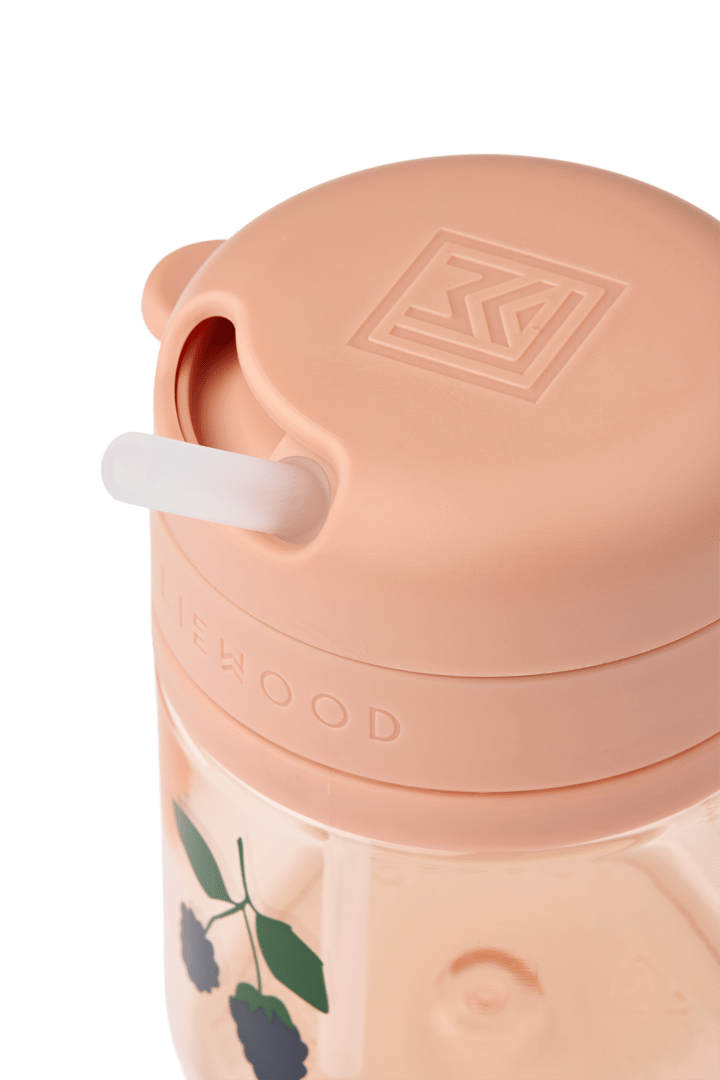 Tasse avec paille Pavia 28 cl, Berry-Pale Tuscany Liewood