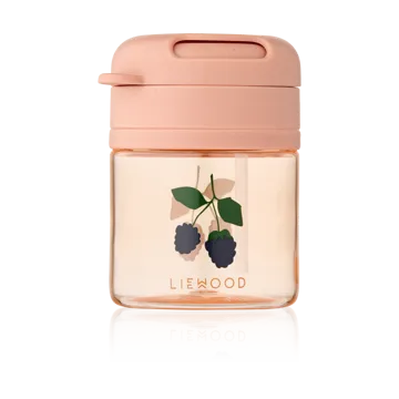 Tasse avec paille Pavia - Berry-Pale Tuscany, 28 cl - Liewood