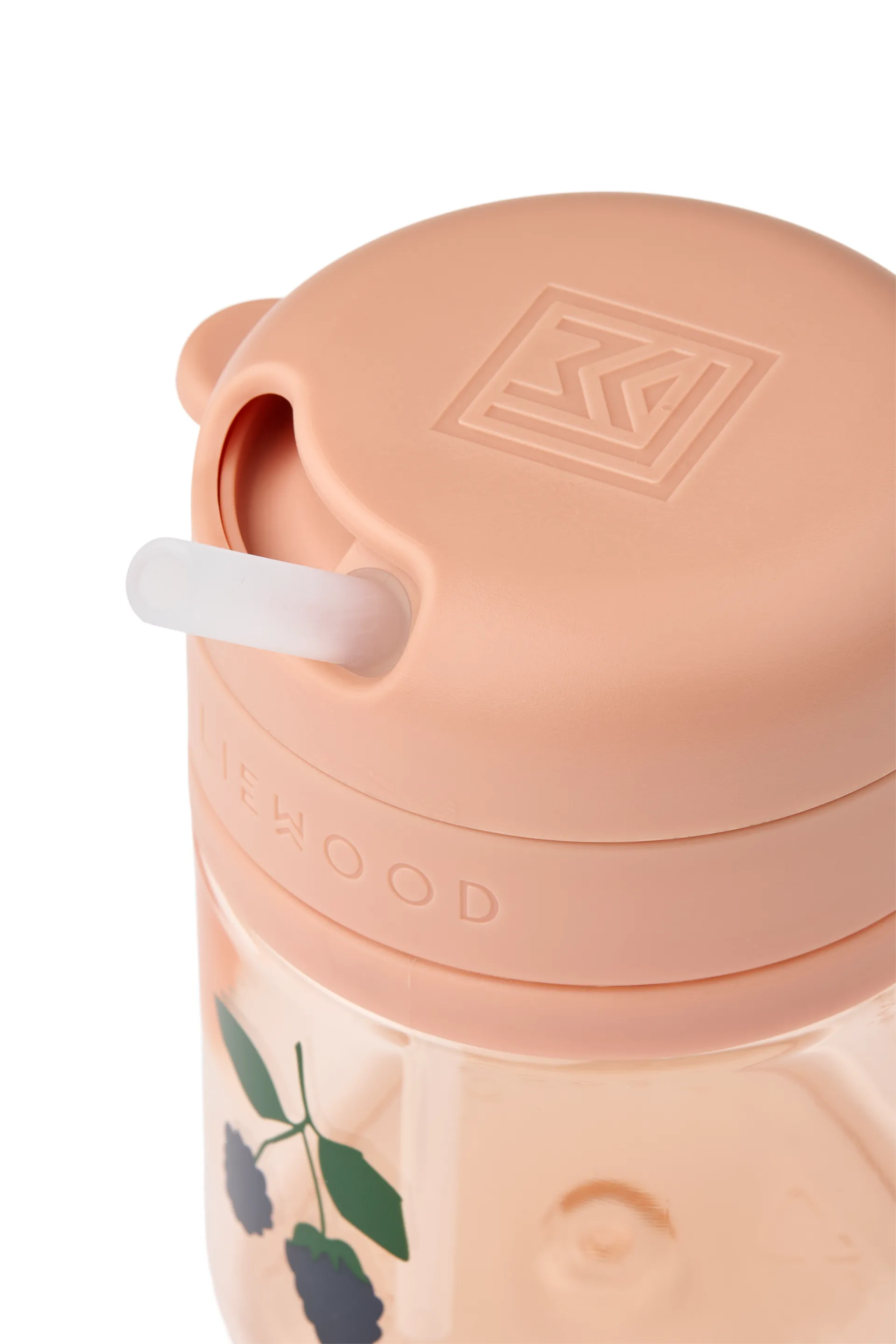 Tasse avec paille Pavia, Berry-Pale Tuscany, 28 cl Liewood