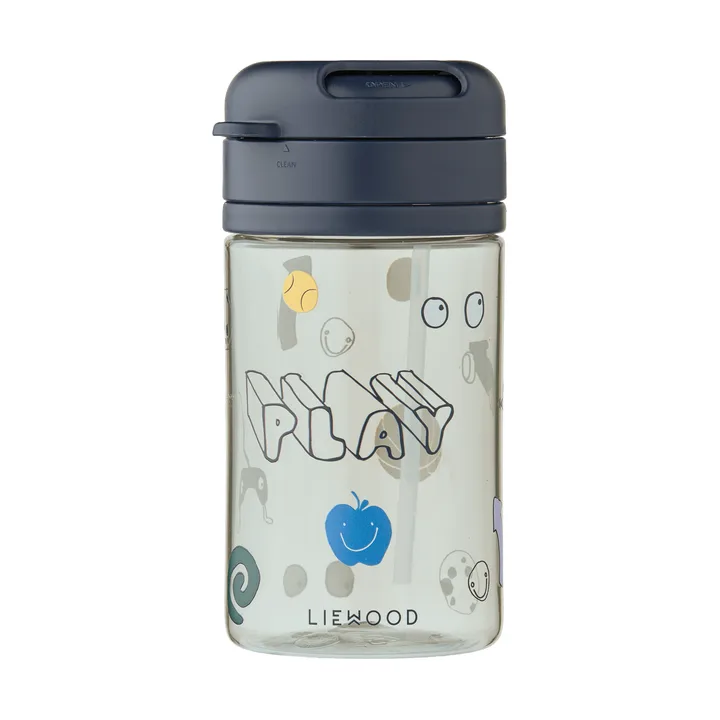 Tasse avec paille Pavia - Play-dusty peppermint - Liewood