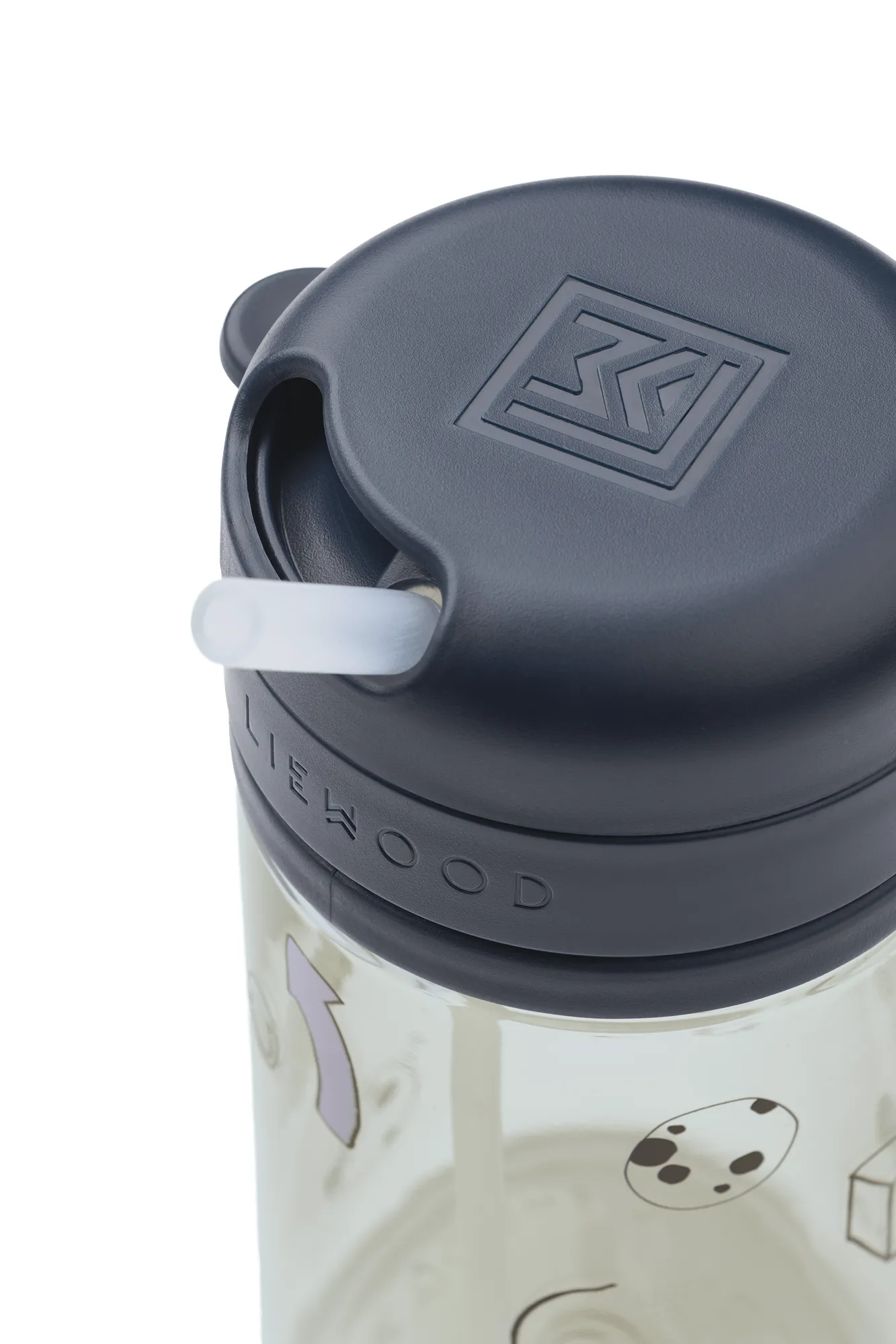 Tasse avec paille Pavia, Play-dusty peppermint Liewood