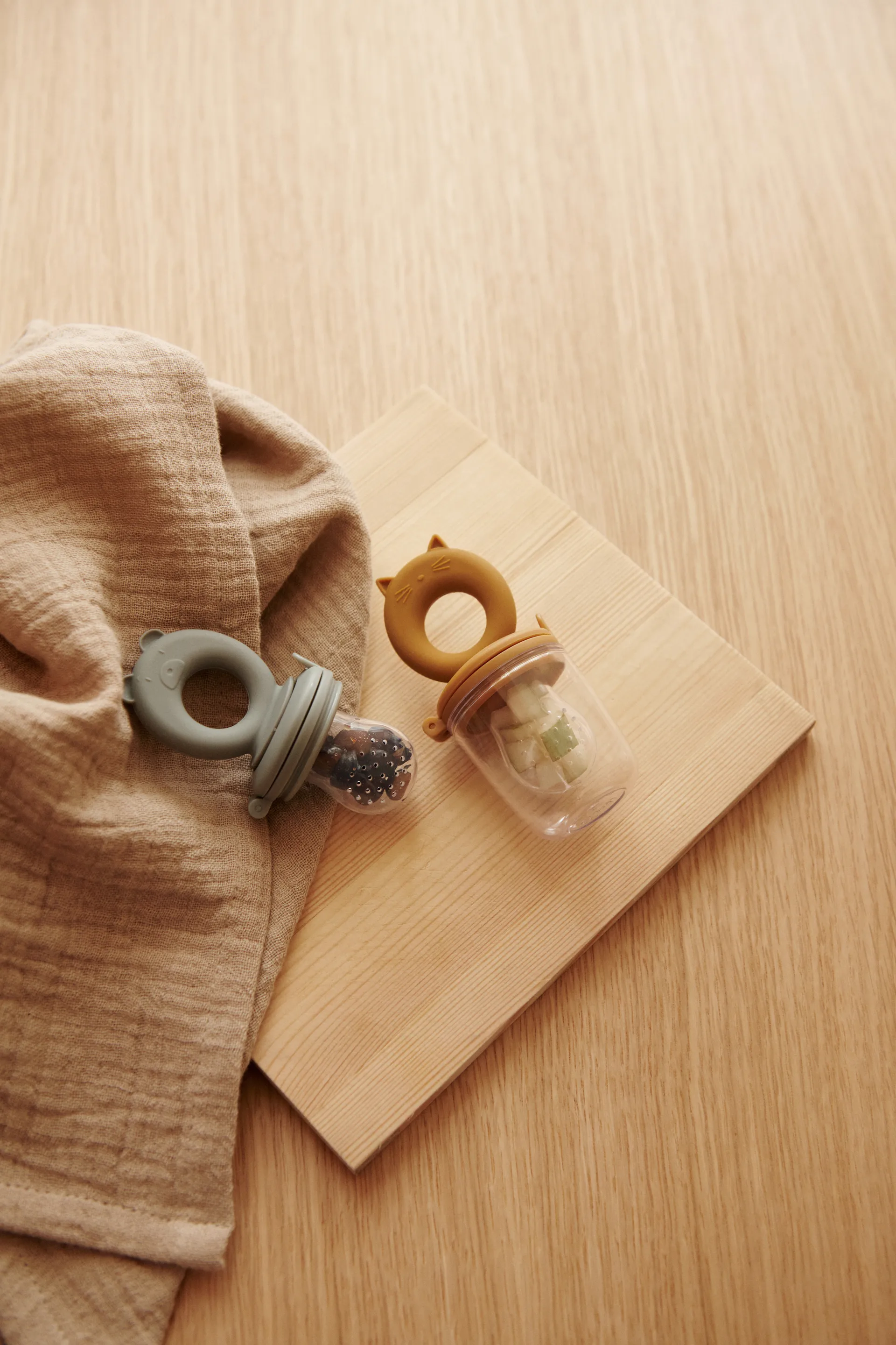 Tétine d'alimentation Miranda Lot de 2, Tuscany rose-Apple blossom Liewood