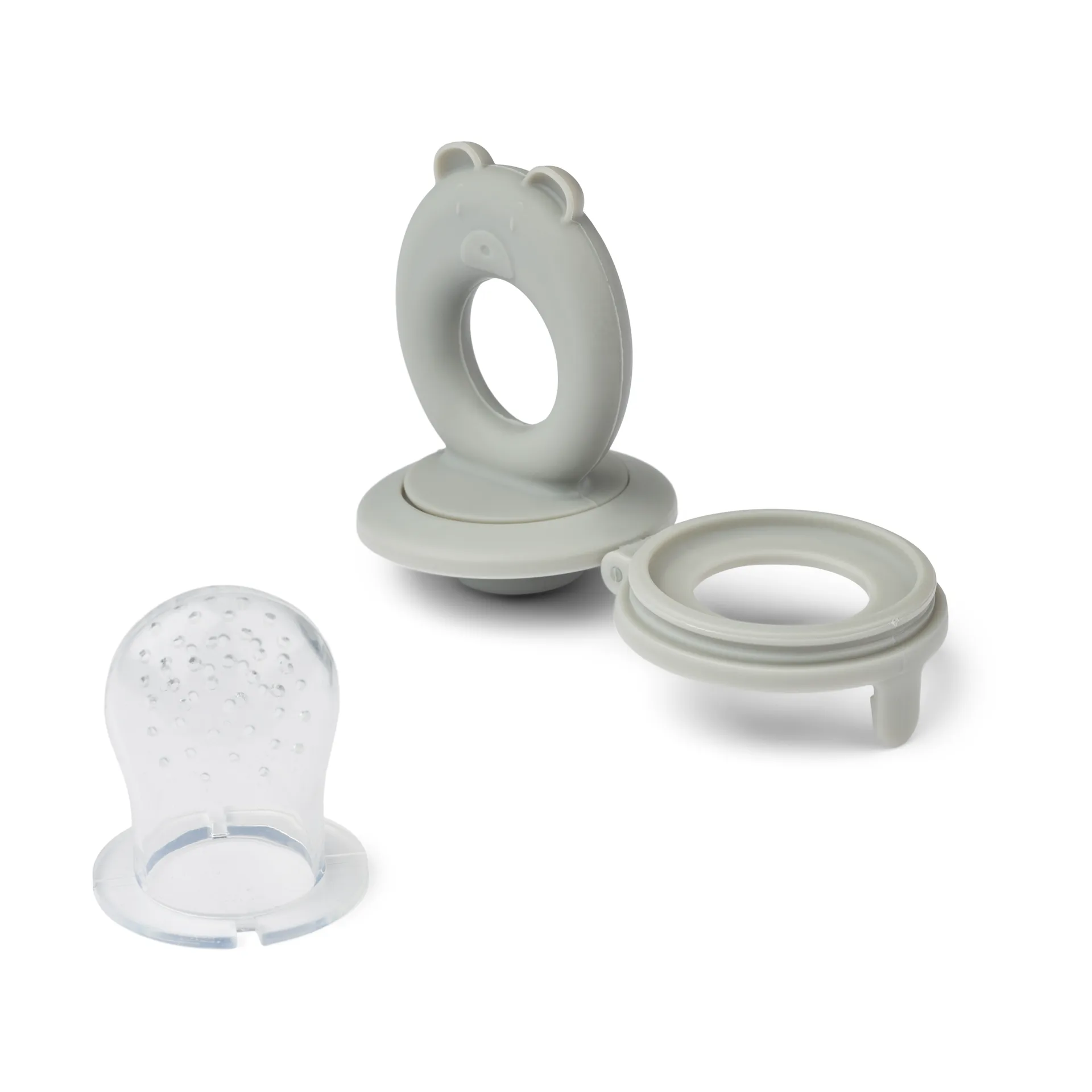 Tétine d'alimentation Miranda Lot de 2, Whale blue-Dove blue Liewood