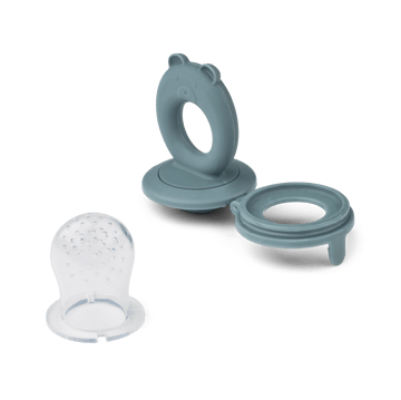 Tétine d'alimentation Miranda Lot de 2 - Whale blue-Dove blue - Liewood