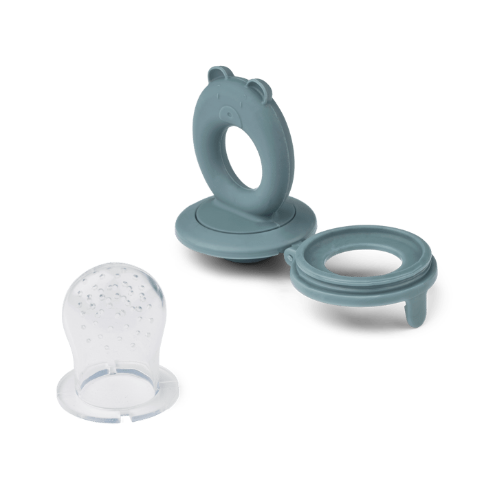 Tétine d'alimentation Miranda Lot de 2, Whale blue-Dove blue Liewood