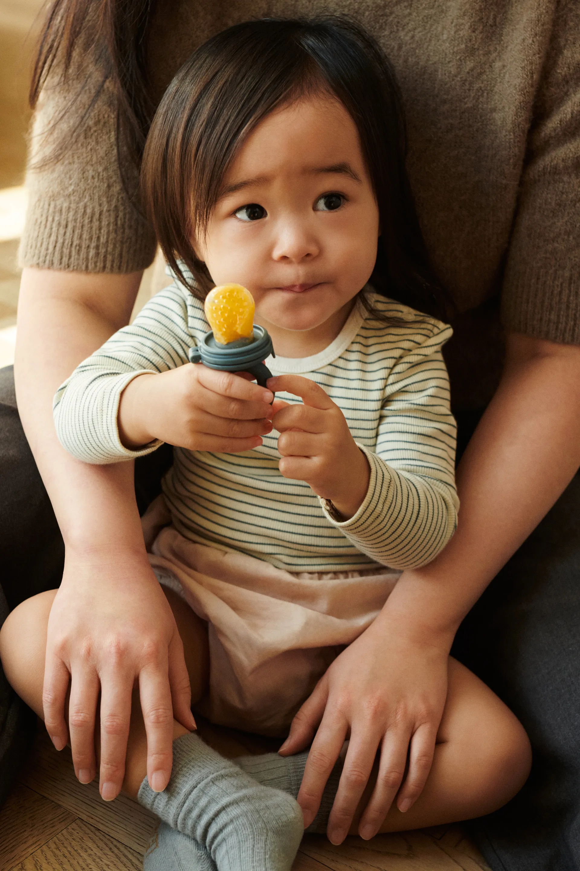 Tétine d'alimentation Miranda Lot de 2, Whale blue-Dove blue Liewood