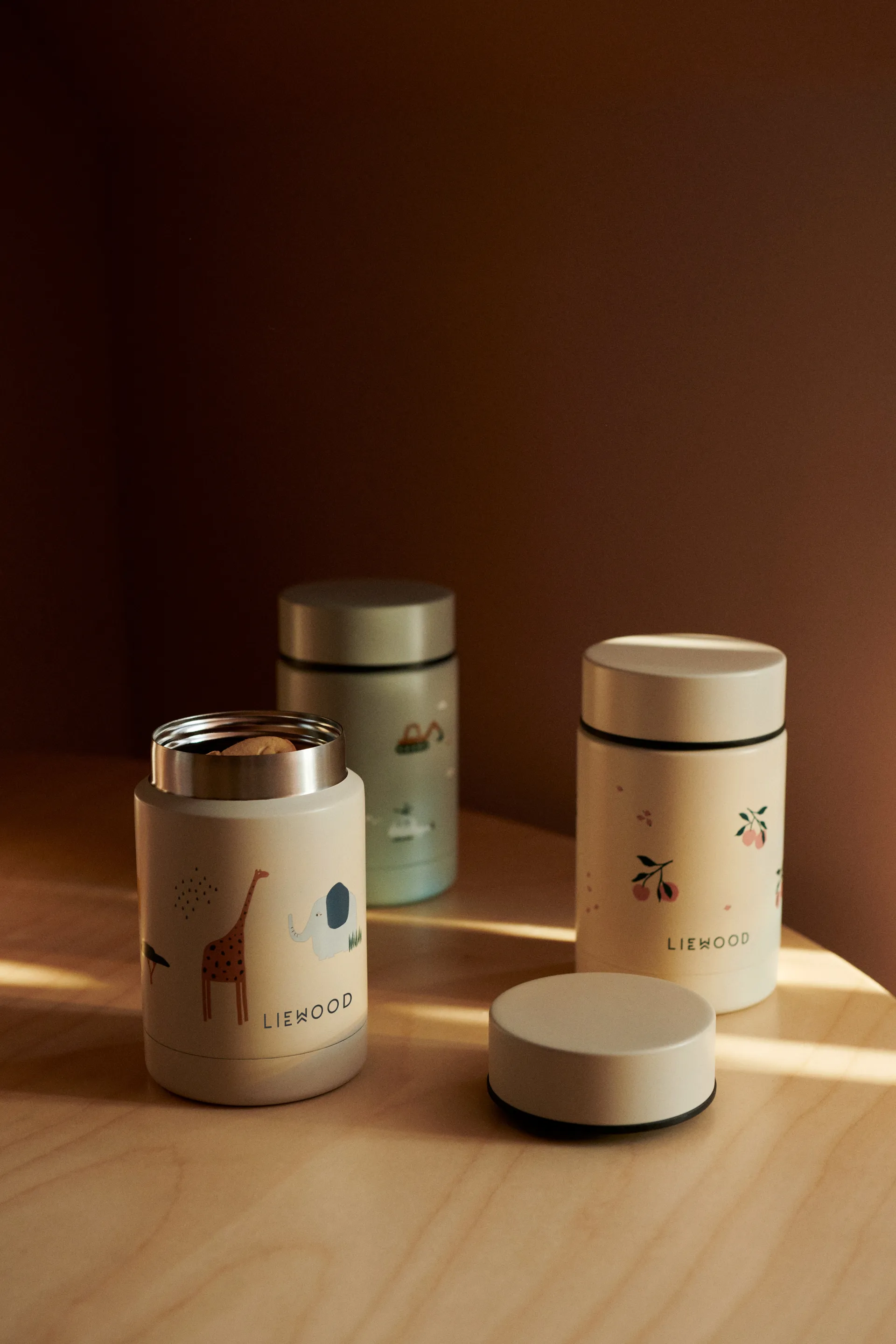 Thermos alimentaire Nadja 0,25 L, Safari sandy mix Liewood