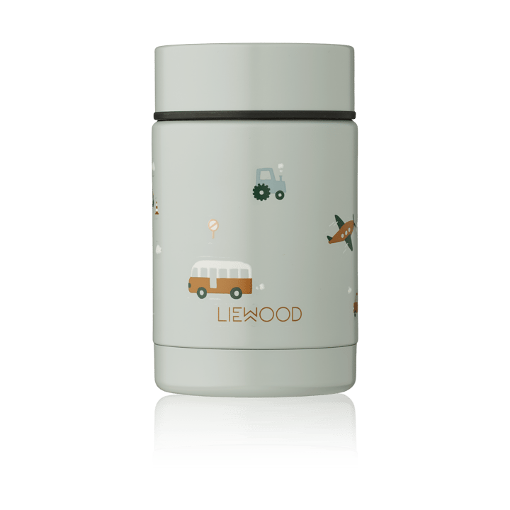 Thermos alimentaire Nadja 0,25 L - Vehicles-dove blue mix - Liewood