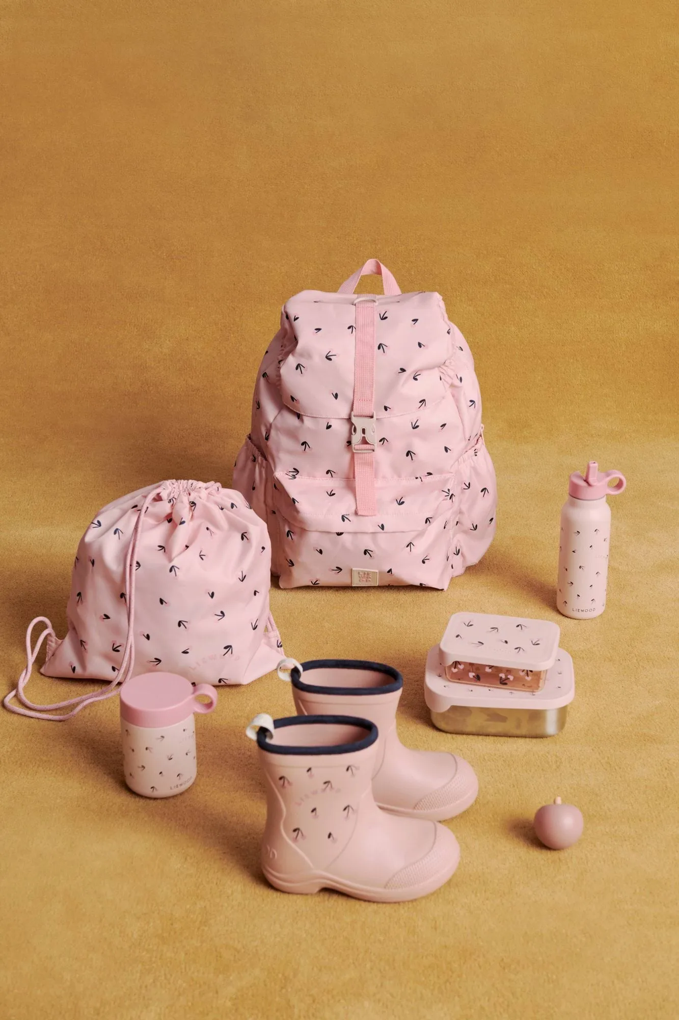 Thermos imprimé Kiani, Mini cherry heart-rosey Liewood