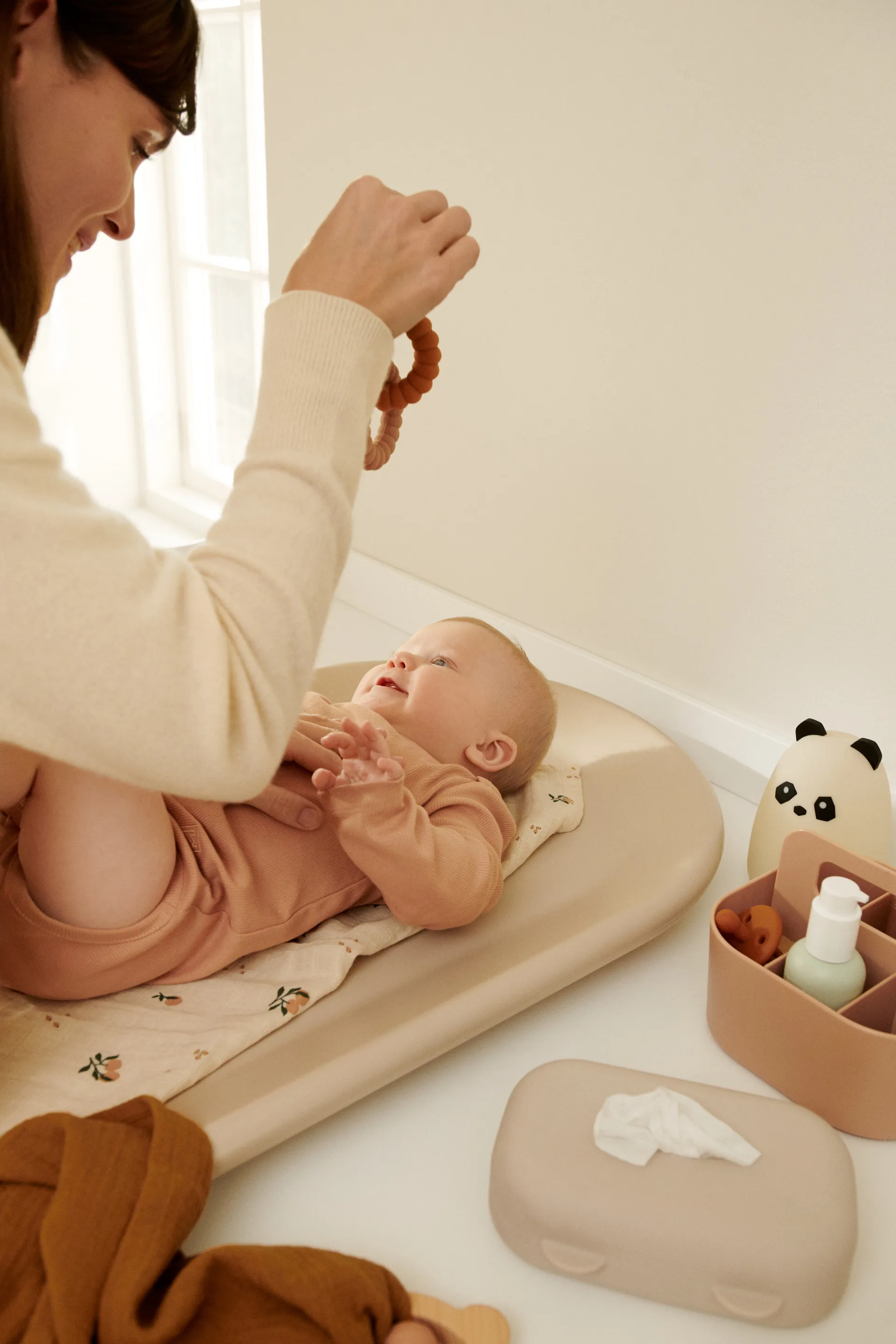 Veilleuse panda Winston, Panda creme de la creme Liewood