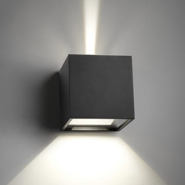 Applique Cube XL Up/Down - black, LED - Light-Point