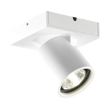 Applique murale et plafonnier Focus 1 switch tune - White - Light-Point