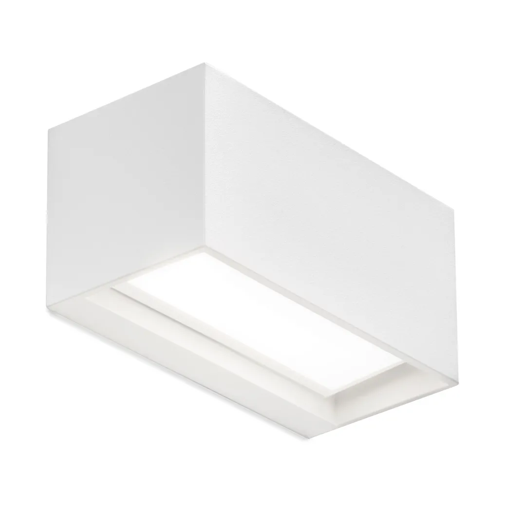 Applique murale Linea W1 switch tune, White, 7x15 cm Light-Point