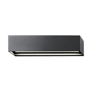 Applique murale Linea W2 switch tune - Black, 7x30 cm - Light-Point