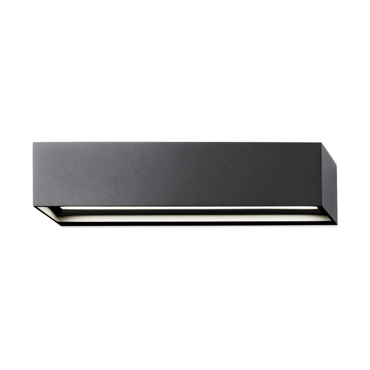 Applique murale Linea W2 switch tune - Black, 7x30 cm - Light-Point