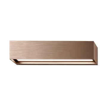Applique murale Linea W2 switch tune - Rose gold, 7x30 cm - Light-Point