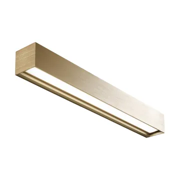 Applique murale Linea W3 switch tune - Brass, 7x60 cm - Light-Point