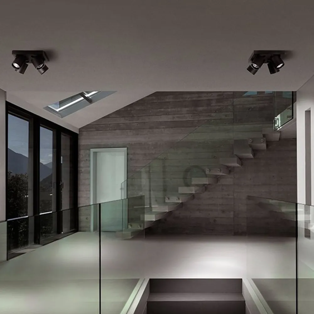 Applique/spot Focus 2, black, 2700 kelvins Light-Point