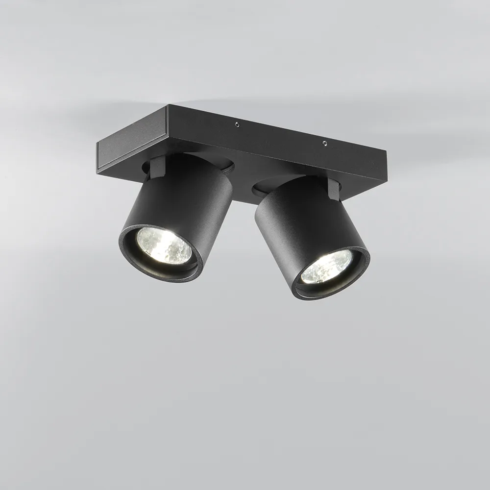Applique/spots Focus Mini 2, black, 2700 kelvins Light-Point